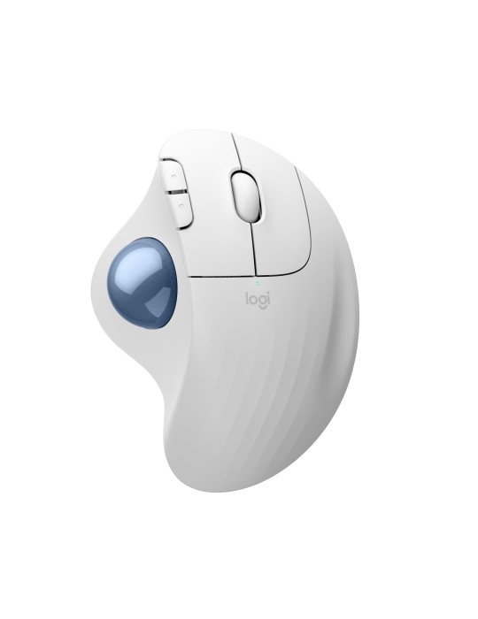Logitech ERGO M575S Kabellose Trackball-Maus, weiß