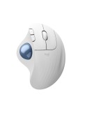 Logitech ERGO M575S Kabellose Trackball-Maus, weiß