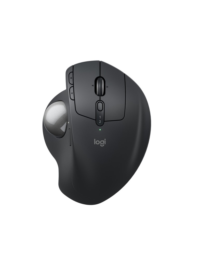 Logitech MX Ergo S Kabellose Trackball-Maus, schwarz