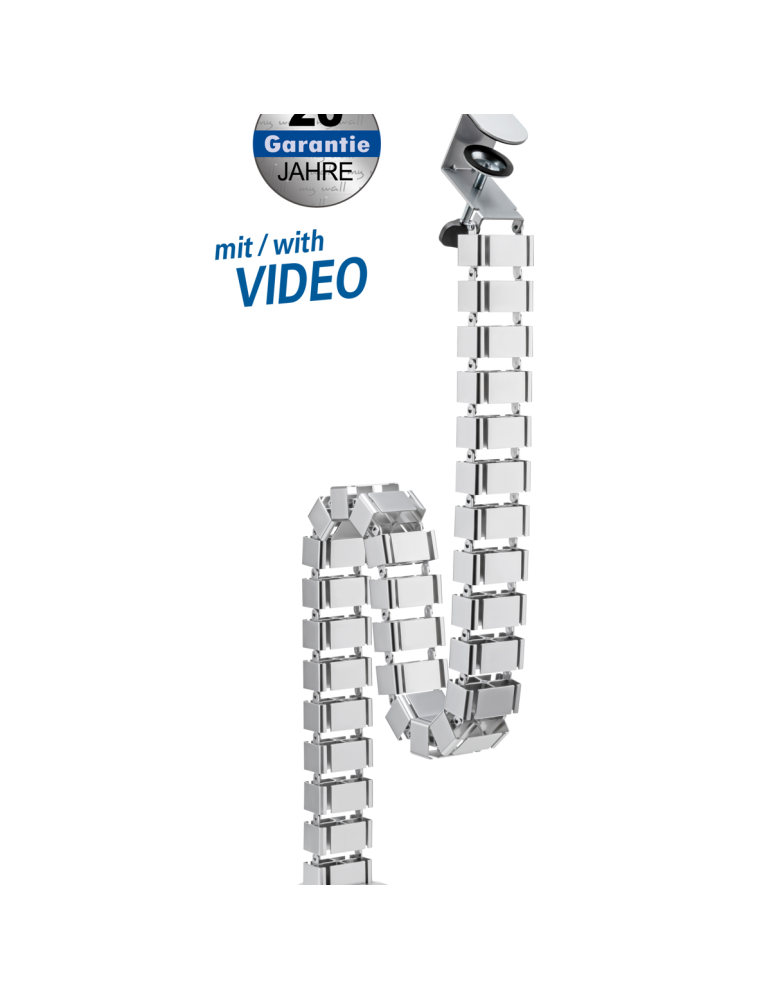 My Wall Flexible Kabelführung - Mit anpassbarer Länge bis 1347 m