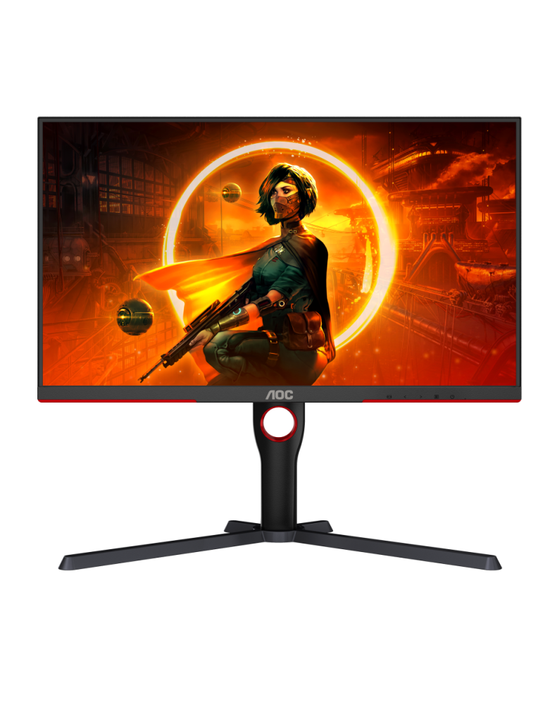 AOC Gaming Q27G3XMN 27 Zoll QHD Monitor, 180 Hz, FreeSync Prem. Pro., HDR1000 (2560x1440, 1 ms GtG, HDMI, Display Port) schwarz-