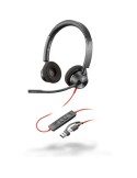Poly Blackwire 3320 STEREO MS USB-C +USB-C/A ADAPTER