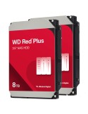 2er Pack Western Digital WD Red Plus 8TB 3.5 Zoll SATA Interne NAS Festplatte (CMR)