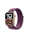 Apple Watch S10 Roségold Aluminium Sport Loop Pflaume GPS 42mm MWWK3QF/A 2024