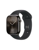 Apple Watch S10 Schiefer Titanium Sport Band Schwarz- S/M GPS + Cellular 46mm MWYD3QF/A 2024