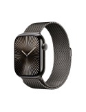 Apple Watch S10 Schiefer Titanium Milanese Loop Schiefer - M/L GPS + Cellular 46mm MWYW3QF/A 2024