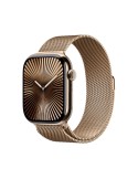 Apple Watch S10 Gold Titanium Milanese Loop Gold - M/L GPS + Cellular 46mm MX003QF/A 2024