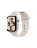 Apple Watch SE Polarstern Aluminium Sport Band Polarstern M/L 2024 GPS 40mm MXEG3QF/A