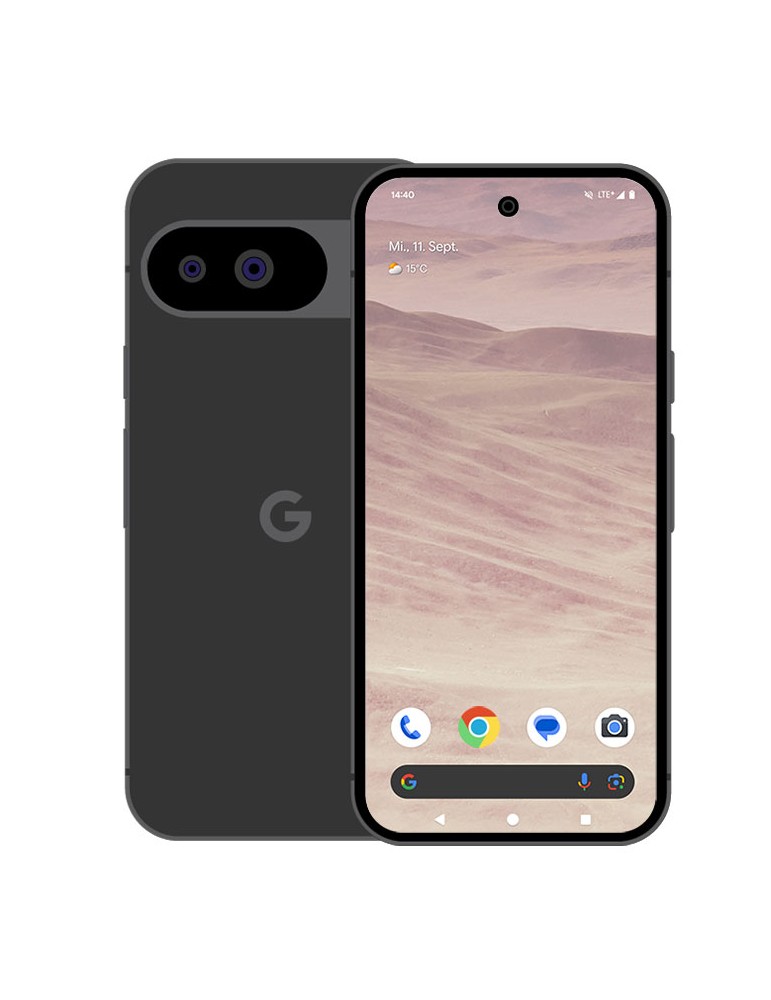 Google Pixel 9 128GB Obsidian 16cm (6,3") OLED Display, Android 14 / Pixel UI, 50MP Dual-Kamera