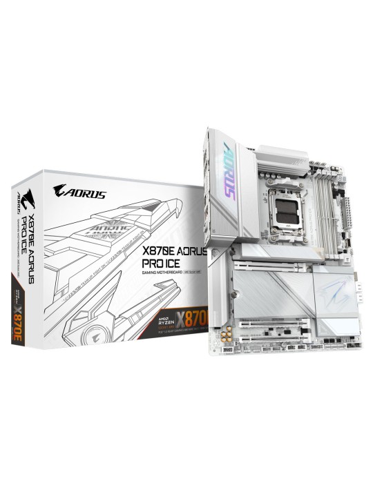 GIGABYTE X870E AORUS Pro ICE Mainboard Sockel AM5