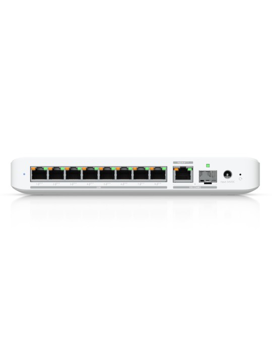 Ubiquiti Flex 2.5G PoE Managed Switch 8x 2.5 Gigabit Ethernet (PoE++), 1x 10G SFP+/RJ45 (PoE+++) Kombi Port
