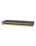 NETGEAR GS116LP 16-Port Unmanaged Switch [16x Gigabit-LAN, PoE+ 76W, Lüfterlos]
