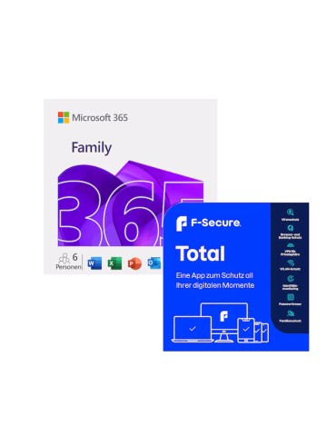 Microsoft 365 Family [6 Benutzer /1 Jahr / 6TB OneDrive] - mit Word, Excel, PowerPoint, OneNote, Outlook, Access und mehr