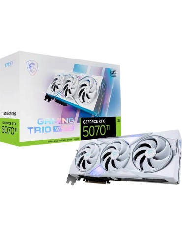 MSI GeForce RTX 5070 Ti 16G GAMING TRIO OC White - 16GB GDDR7, HDMI, 3x DP
