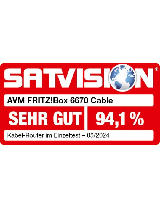 AVM FRITZ!Box 6670 Cable - Shopvola