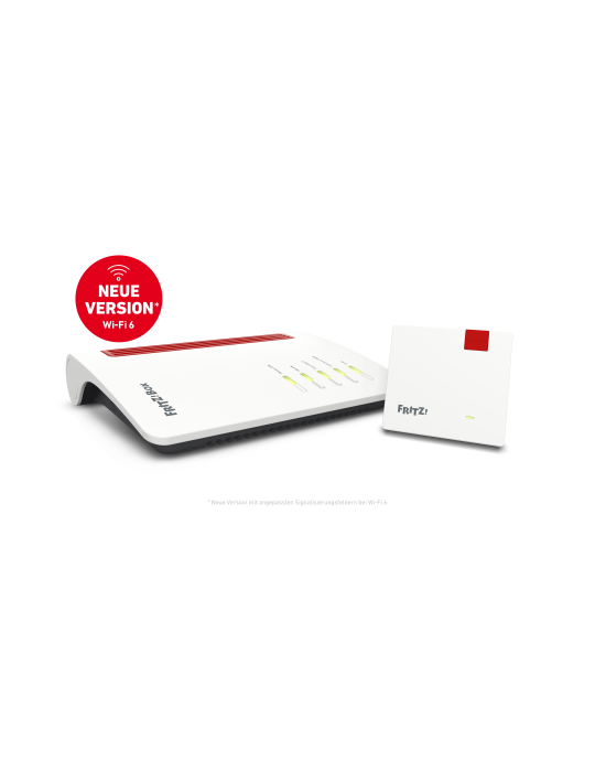 FRITZ!Mesh Set: FRITZ!Box 7530 AX (Wi-Fi 6 Router mit 1.800 MBit/s + 600 MBit/s)