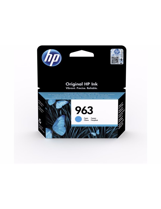 HP 963 (3JA23AE) Original Druckerpatrone Cyan Kompatibilität: HP OfficeJet Pro 9000er Serie