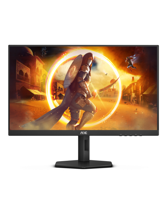 AOC Gaming Q27G4XF 27 Zoll QHD Monitor, 180 Hz, 0.5ms, FreeSync Premium, HDR10 (2560x1440, 2x HDMI, DisplayPort) schwarz/grau