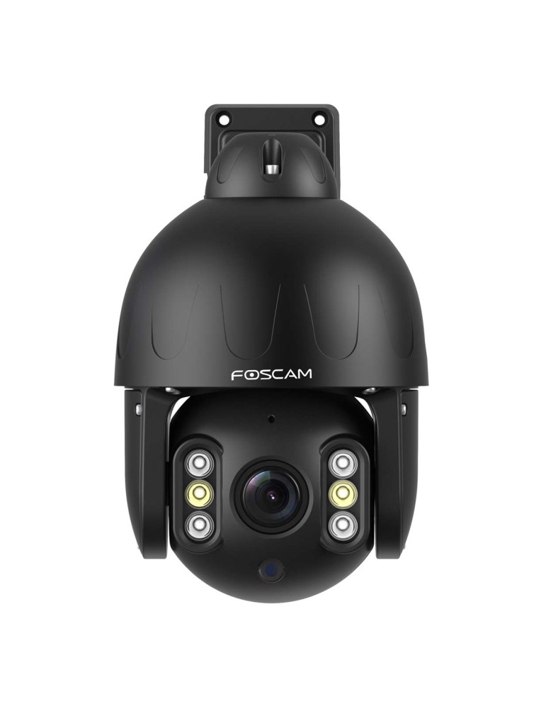 Foscam SD8EP PoE Überwachungskamera Schwarz 8MP (3840x2160), Power over Ethernet, Schwenk- und Neigefunktion, 4x optischer Zoom