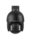 Foscam SD8EP PoE Überwachungskamera Schwarz 8MP (3840x2160), Power over Ethernet, Schwenk- und Neigefunktion, 4x optischer Zoom