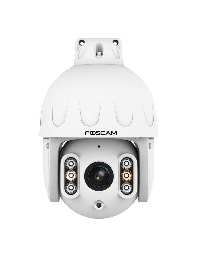 Foscam SD8EP PoE Überwachungskamera Weiß 8MP (3840x2160), Power over Ethernet, Schwenk- und Neigefunktion, 4x optischer Zoom