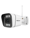 Foscam V8P WLAN Überwachungskamera Weiß 8MP (3840x2160), Dualband-WLAN, Integrierter Scheinwerfer und Alarmsirene