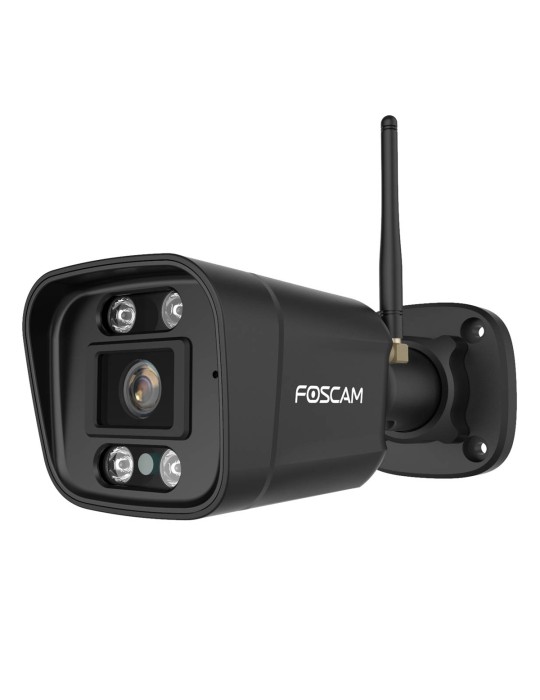 Foscam V8P WLAN Überwachungskamera Schwarz 8MP (3840x2160), Dualband-WLAN, Integrierter Scheinwerfer und Alarmsirene