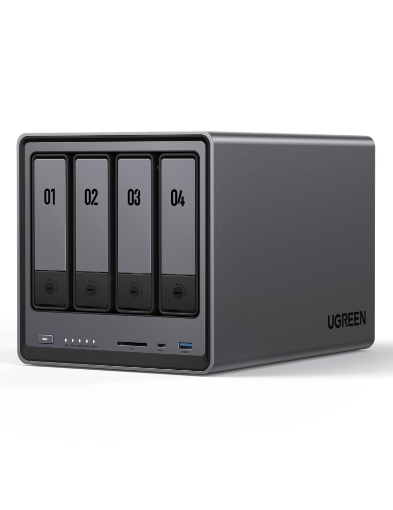UGREEN NASync DXP4800 4-Bay NAS 0/4 SATA, 0/2 M.2 SSD, 2x 2.5GbE, 8GB RAM