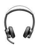 Poly Voyager Focus 2 USB-C-Headset incl. Ladestation + Adapter USB-C/ -A
