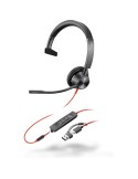 Poly Blackwire 3315 USB-C HS +3.5mmP +USB-C/A