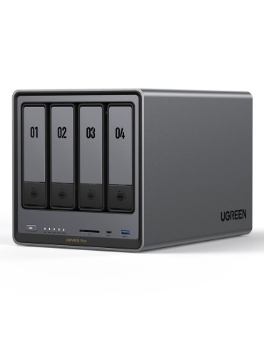 UGREEN NASync DXP4800 Plus 4-Bay NAS 0/4 SATA, 0/2 M.2 SSD, 1x 10GbE + 1x 2.5GbE, 8GB RAM