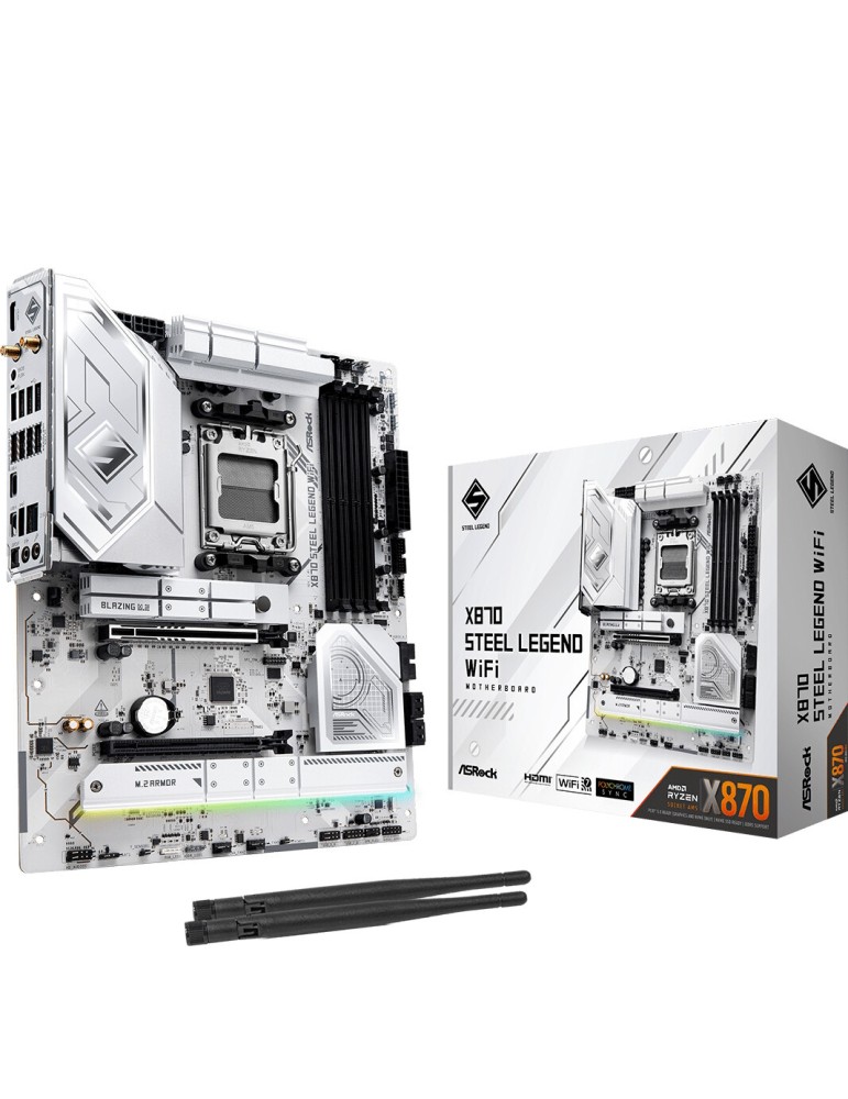 ASROCK X870 Steel Legend WiFi Mainboard Sockel AM5
