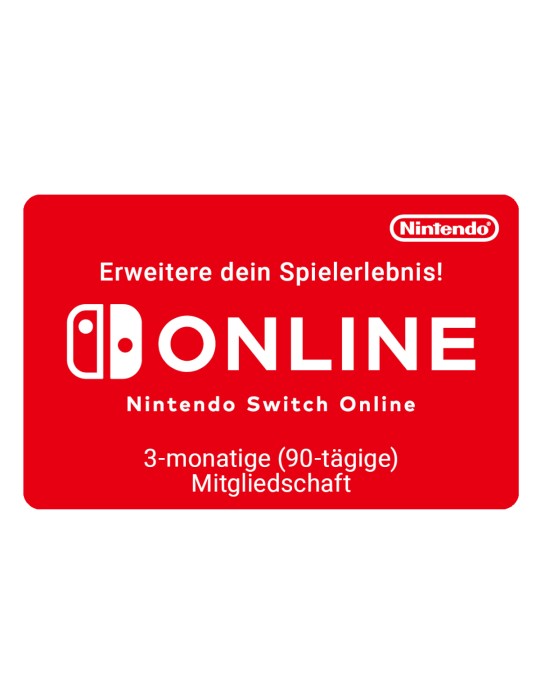 Digitaler Code Nintendo Switch Online– 3-monatige Mitgliedschaft 7,99€