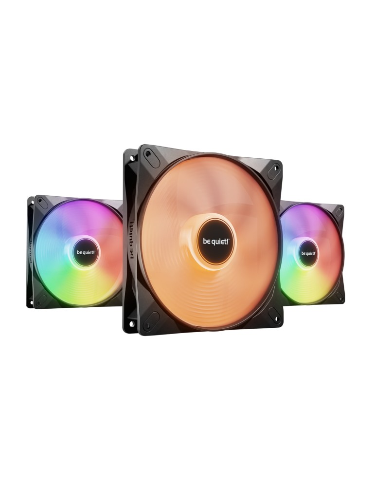 be quiet! LIGHT WINGS LX 120mm PWM Triple Pack | Gehäuselüfter