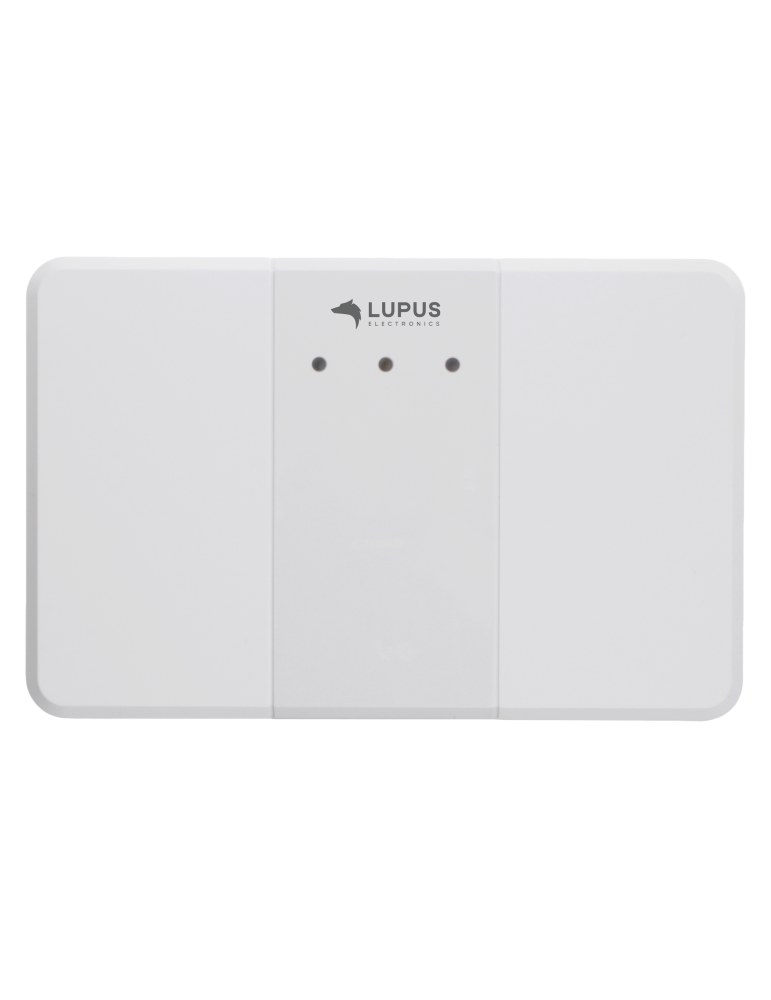 Lupus - Drahtloser Sensoreingang (9 fach) (Anschluss von externen Meldern, Potentialfreier Kontakt)