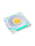 Lian Li UNI FAN SL Wireless LCD 120 ARGB Reverse Blade White | Gehäuselüfter
