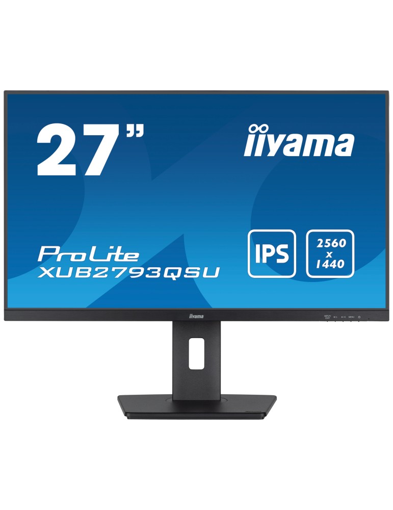 Iiyama ProLite XUB2793QSU-B7 Office Monitor 27" (68.6 cm) ,IPS, USB-Hub, 100Hz Bildwiederholrate