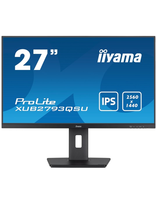 Iiyama ProLite XUB2793QSU-B7 Office Monitor 27" (68.6 cm) ,IPS, USB-Hub, 100Hz Bildwiederholrate