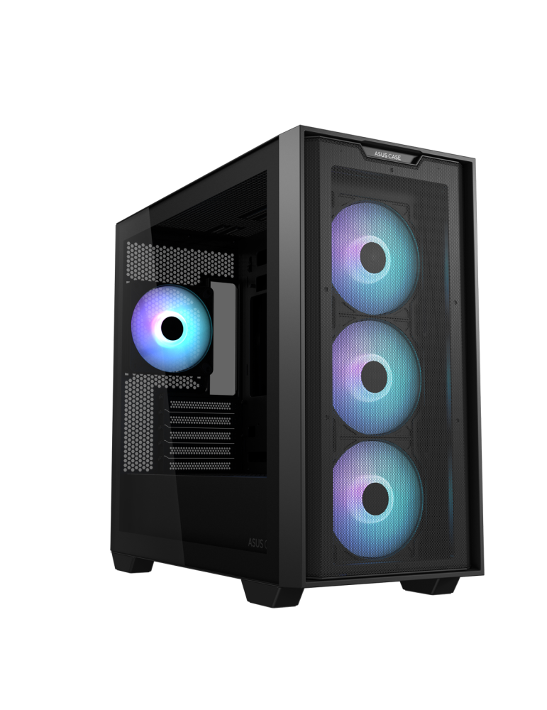 ASUS A21 PLUS TG ARGB Black | PC-Gehäuse
