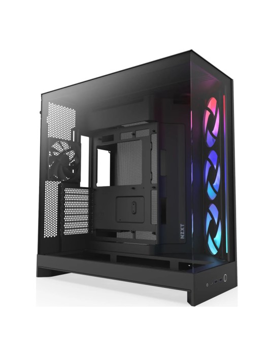NZXT H9 FLOW RGB (2025) schwarz | PC-Gehäuse