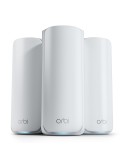 NETGEAR Orbi 770 Serie WiFi 7 Mesh-System 3er-Pack WLAN BE10800 Triband, 7x 2.5G LAN, 1x 2.5G WAN, Abdeckung bis zu 540 m²