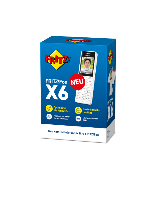 FRITZ!Fon X6 weiß (Farbdisplay)