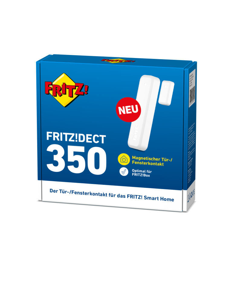 FRITZ!DECT 350 (Magnetischer Tür-/Fensterkontakt für Smart Home)