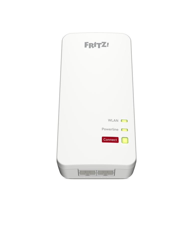 FRITZ!Powerline 1240 AX Single Adapter (Gigabit-Powerline mit Wi-Fi 6)