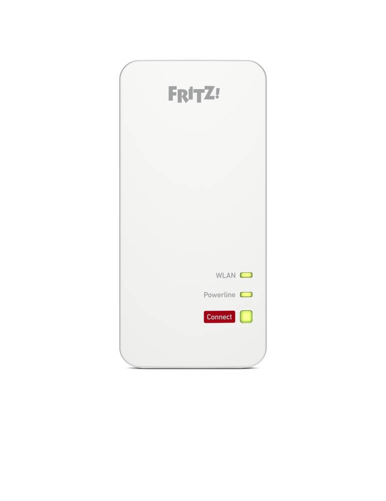 FRITZ!Powerline 1240 AX Single Adapter (Gigabit-Powerline mit Wi-Fi 6)