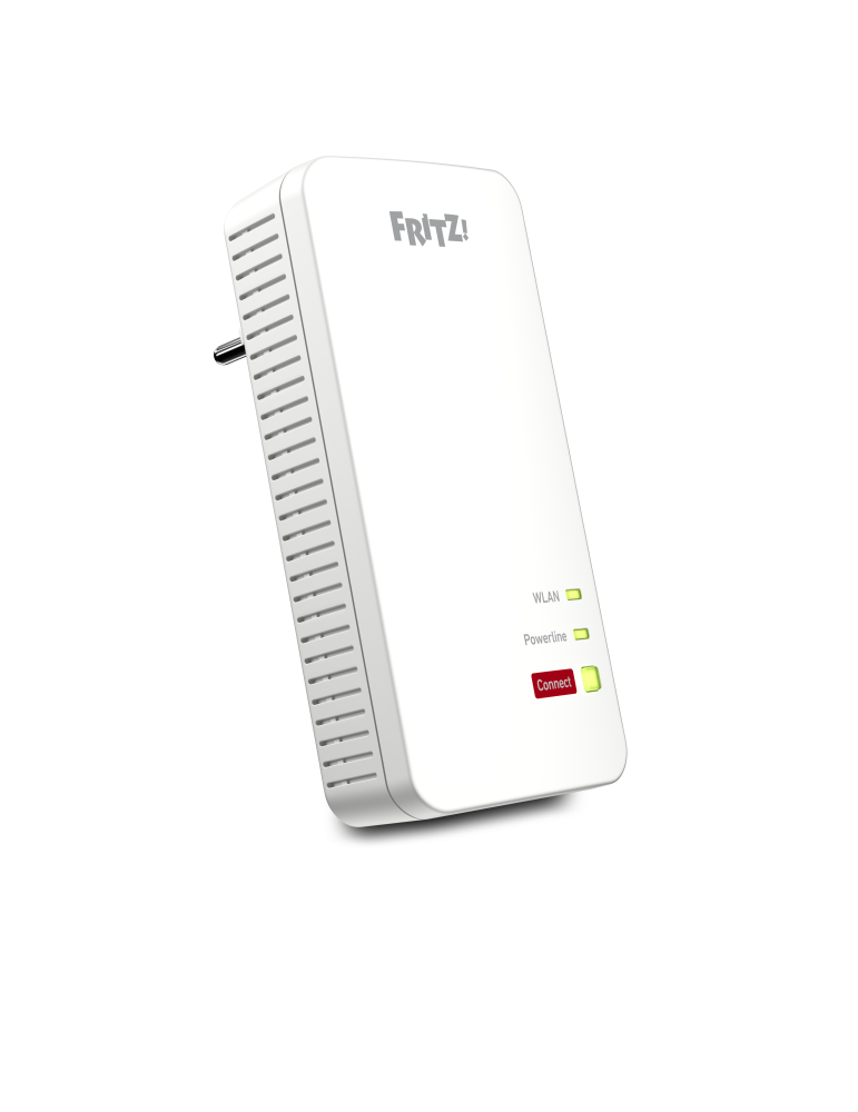 FRITZ!Powerline 1240 AX Single Adapter (Gigabit-Powerline mit Wi-Fi 6)