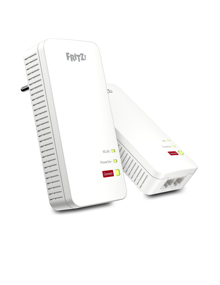 FRITZ!Powerline 1240 AX WLAN Set (Gigabit-Powerline mit Wi-Fi 6, WLAN-Access Point)