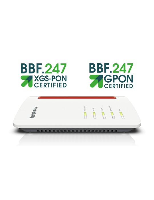 FRITZ!Box 5530 Fiber | Router für einen Glasfaseranschluss (Glasfasermodem mit 2x2 Wi-Fi 6)