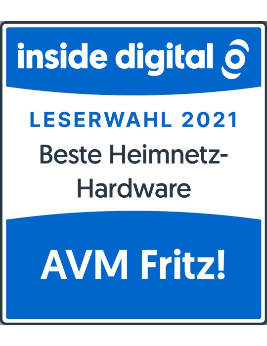 FRITZ!Box 5530 Fiber | Router für einen Glasfaseranschluss (Glasfasermodem mit 2x2 Wi-Fi 6)