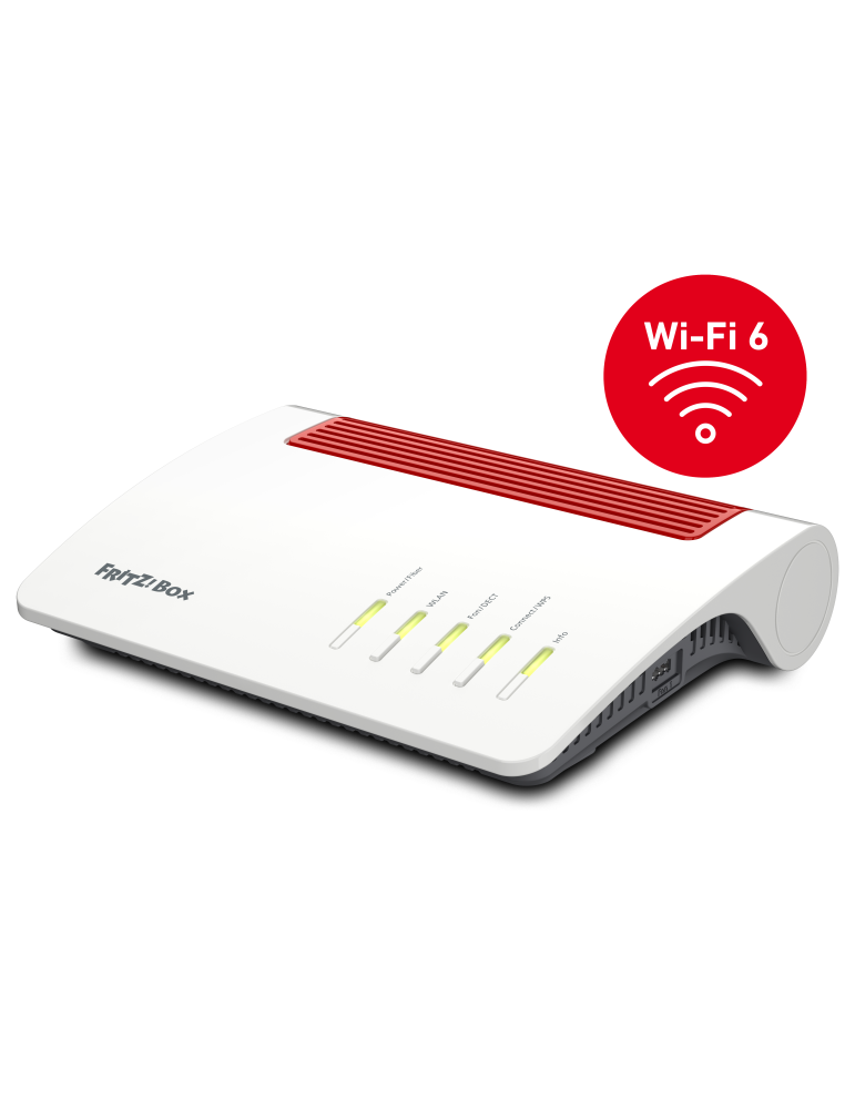 FRITZ!Box 5590 Fiber | Router für einen Glasfaseranschluss (Wi-Fi 6, bis 2.400 MBit/s (5 GHz)